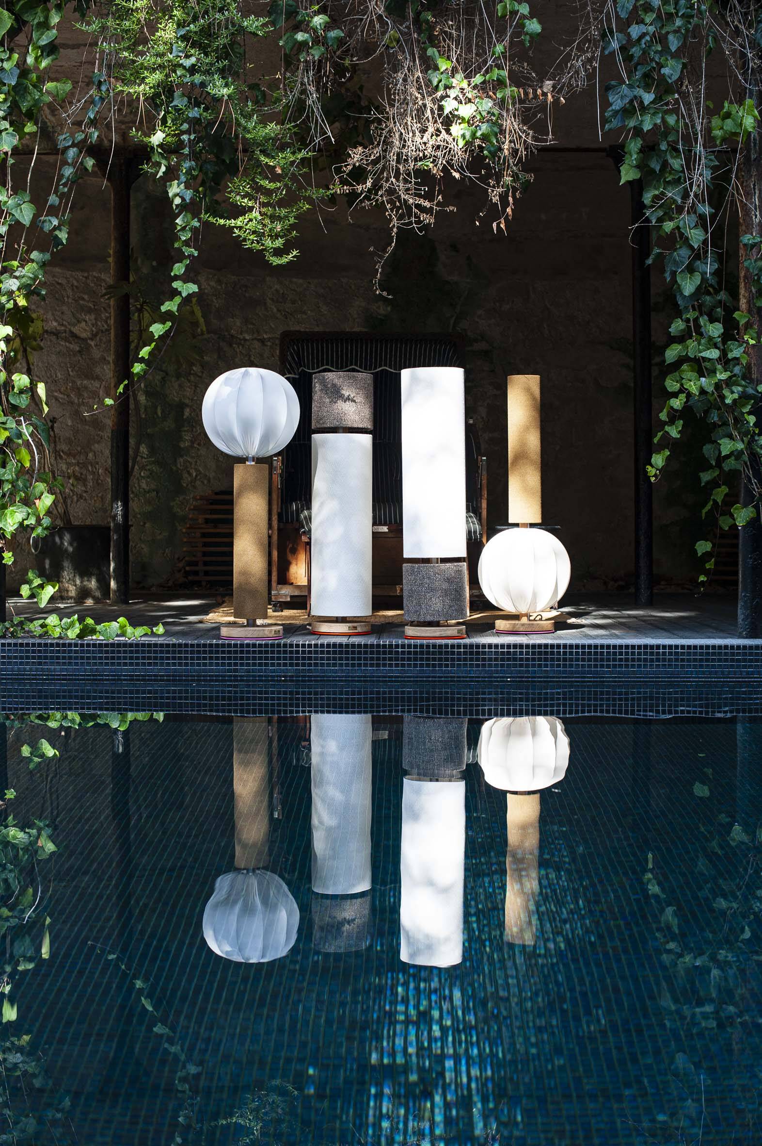 Lampadaire Mima #2, années 2000, Coton / Angélique Delaire /