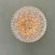 Vintage glass moulded globe wall or ceiling light (PLAFF1)