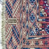 Hand-woven antique Russian Bukhara carpet 170x95cm.