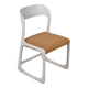 Chaise traineau Bauman blanche