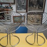 Pair of panam armchairs