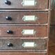 Old haberdashery furniture Thiriez & Cartier Bresson