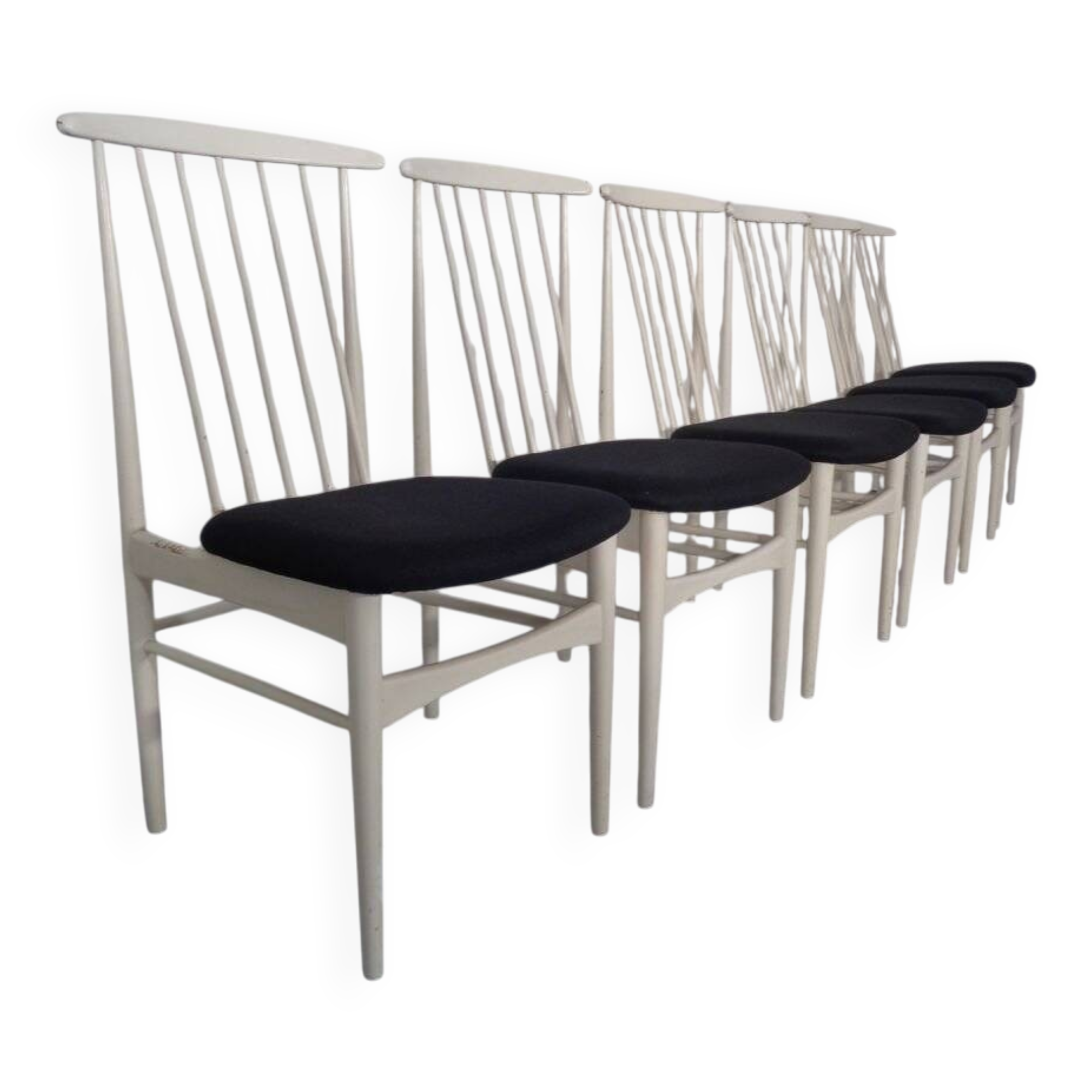 Dining chairs, 1960s, set of 6