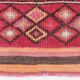 3x12 Red Orange Vintage Runner Rug, 89x373Cm