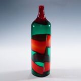 Vase 'A Fasce' by Fulvio Bianconi for Venini, Venice Murano 1950s