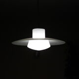 Pendant lamp opaline 1930 XXL