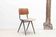 Chaise style Friso Kramer chêne et gris