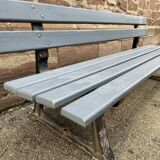 Banc de jardin parc vintage french garden bench type le banc idéal 1960