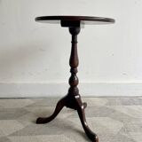 Vintage Round Side Table Plant Stand