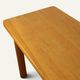 Table René Martin en pin massif moderniste, 1960
