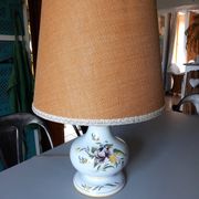 Lampe ancienne en faïence d'art de Rodez