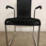 Lot de 8 chaises tubulaires, design d'Axel Bruchhäuser Tecta modèle D20 vintage