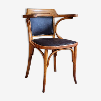 Fauteuil de bureau Baumann, sellerie Pégamoïd