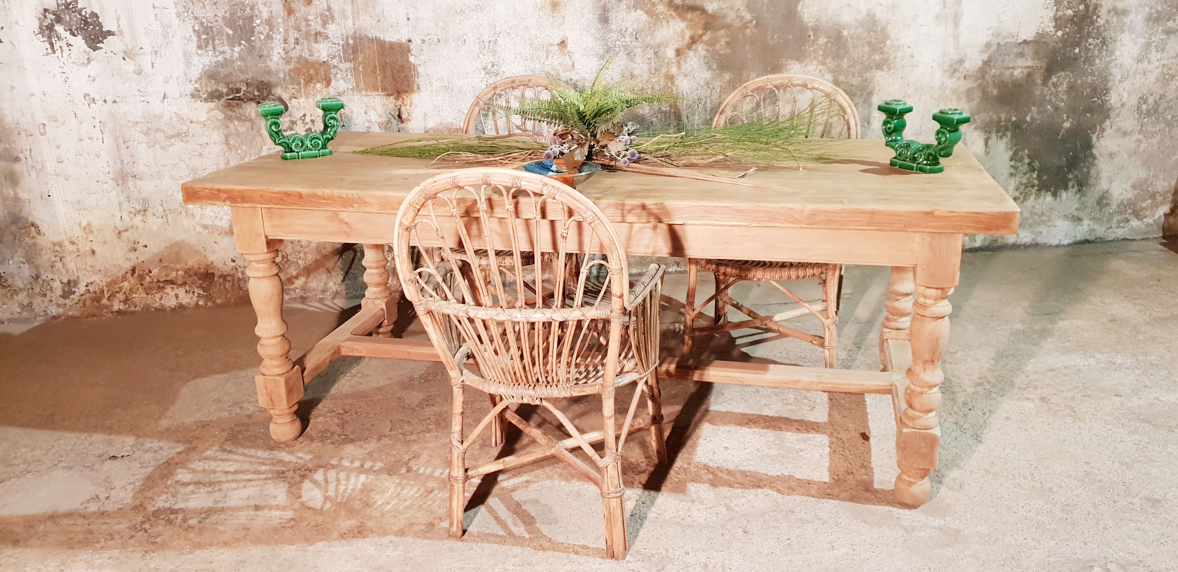Vintage farmhouse table