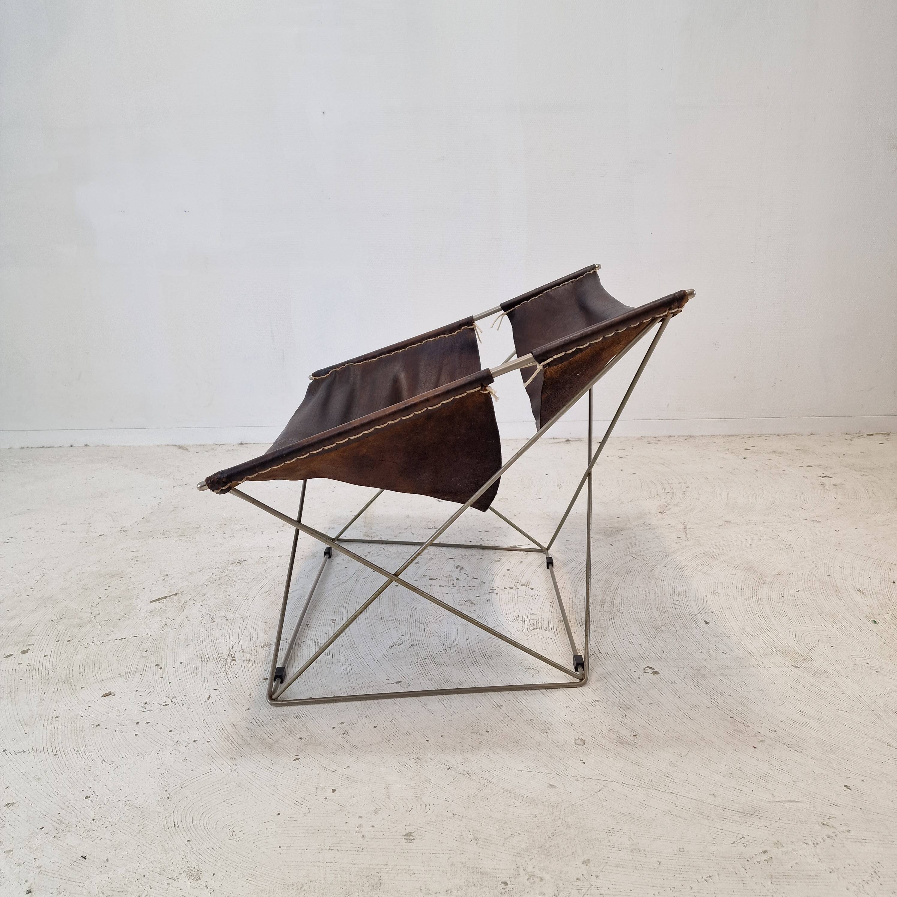 Mid Century F675 Butterfly Chair by Pierre Paulin for Artifort, 1960's