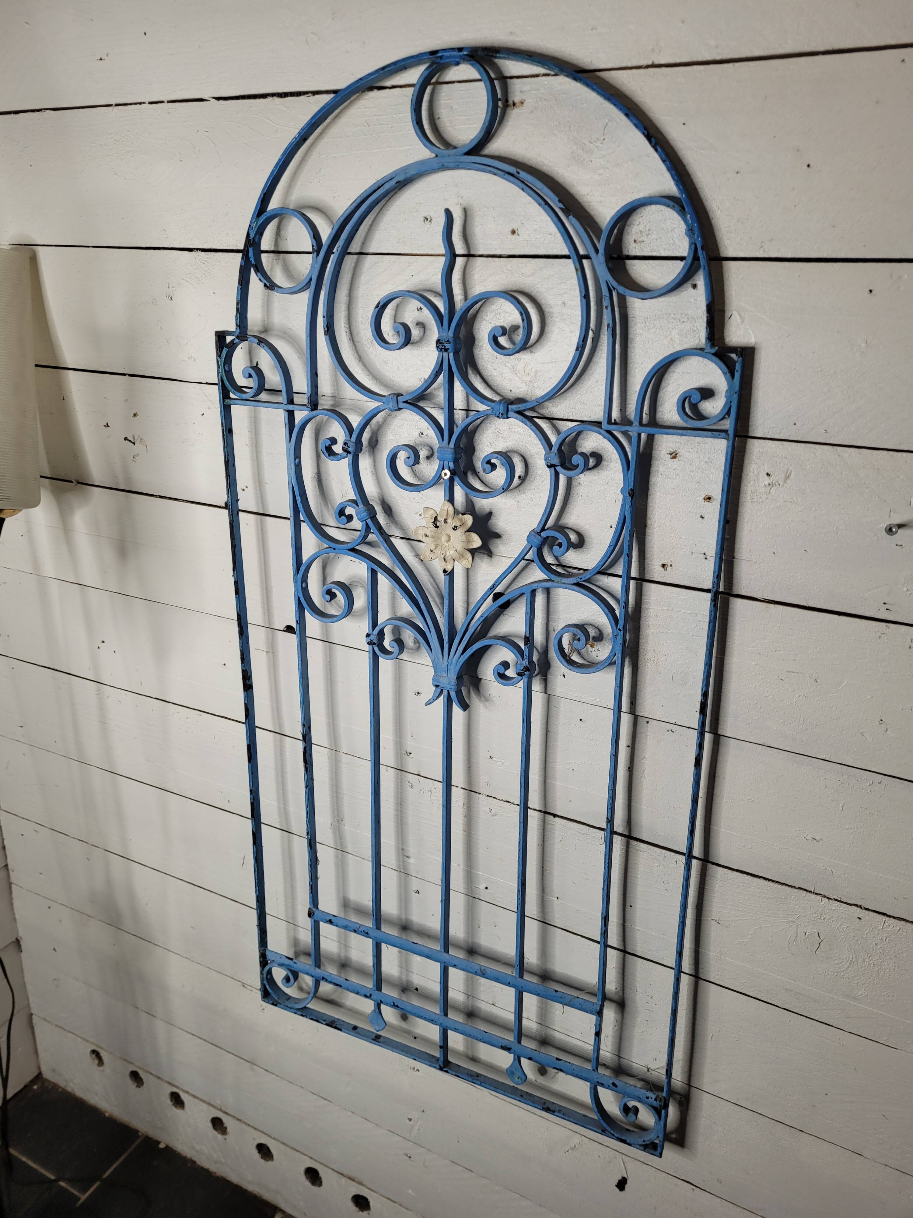 Old wrought iron gate