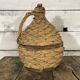 Rush and wicker demijohn