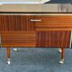 Vintage 70s TV console bar