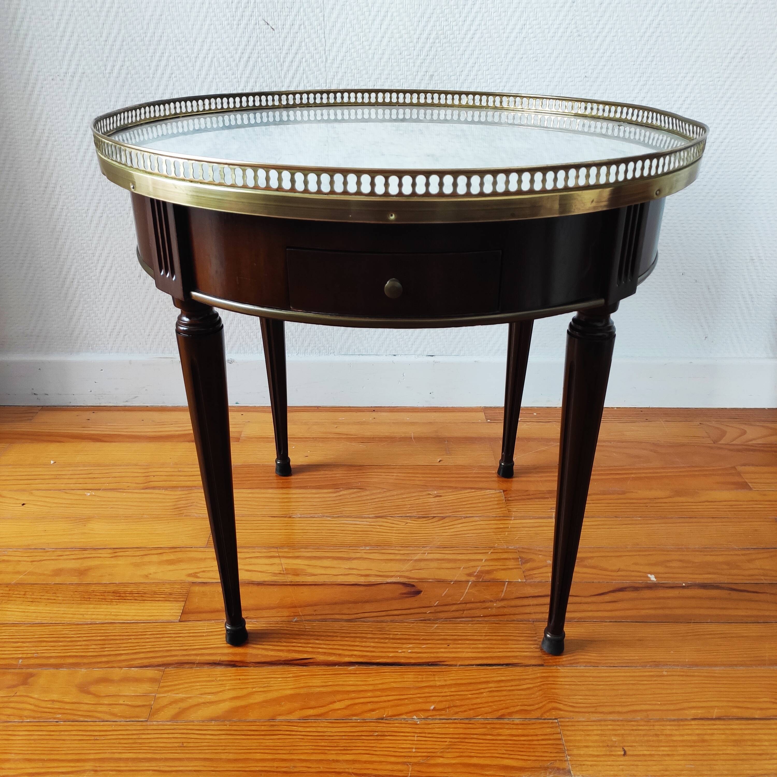 Table bouillotte, milieu XXème