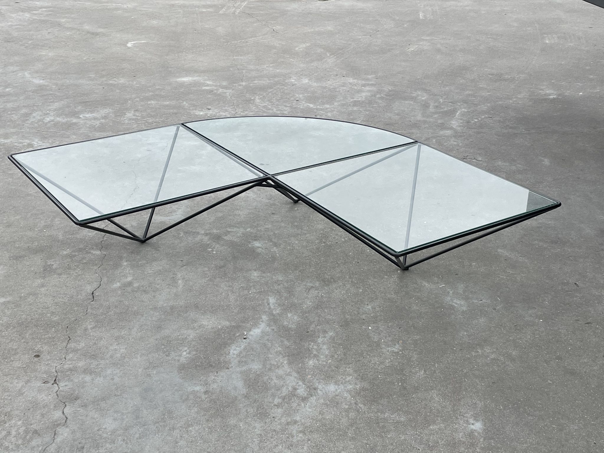 Table basse des années 80