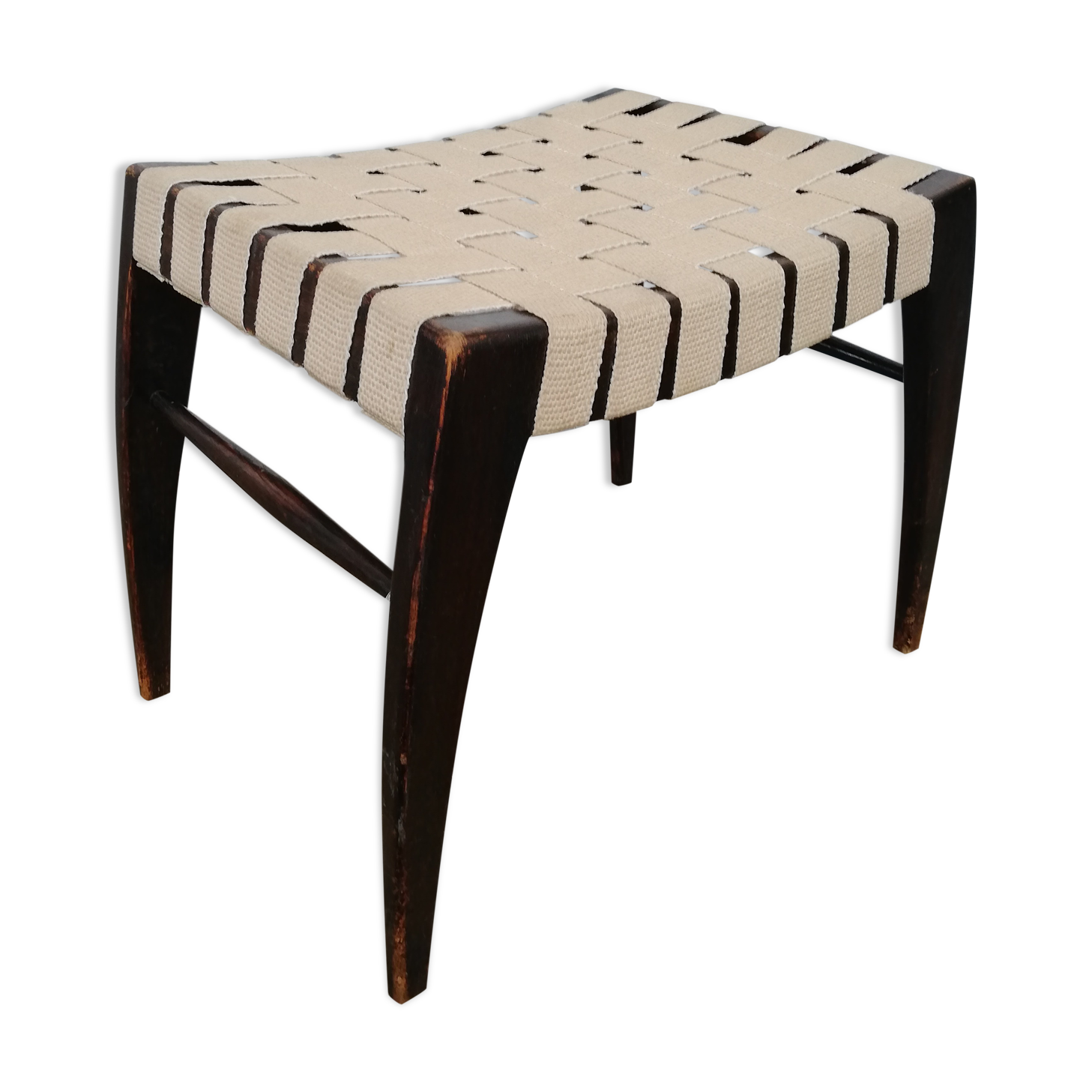 Footrest, Czech, art deco, Jan va neck, 1960