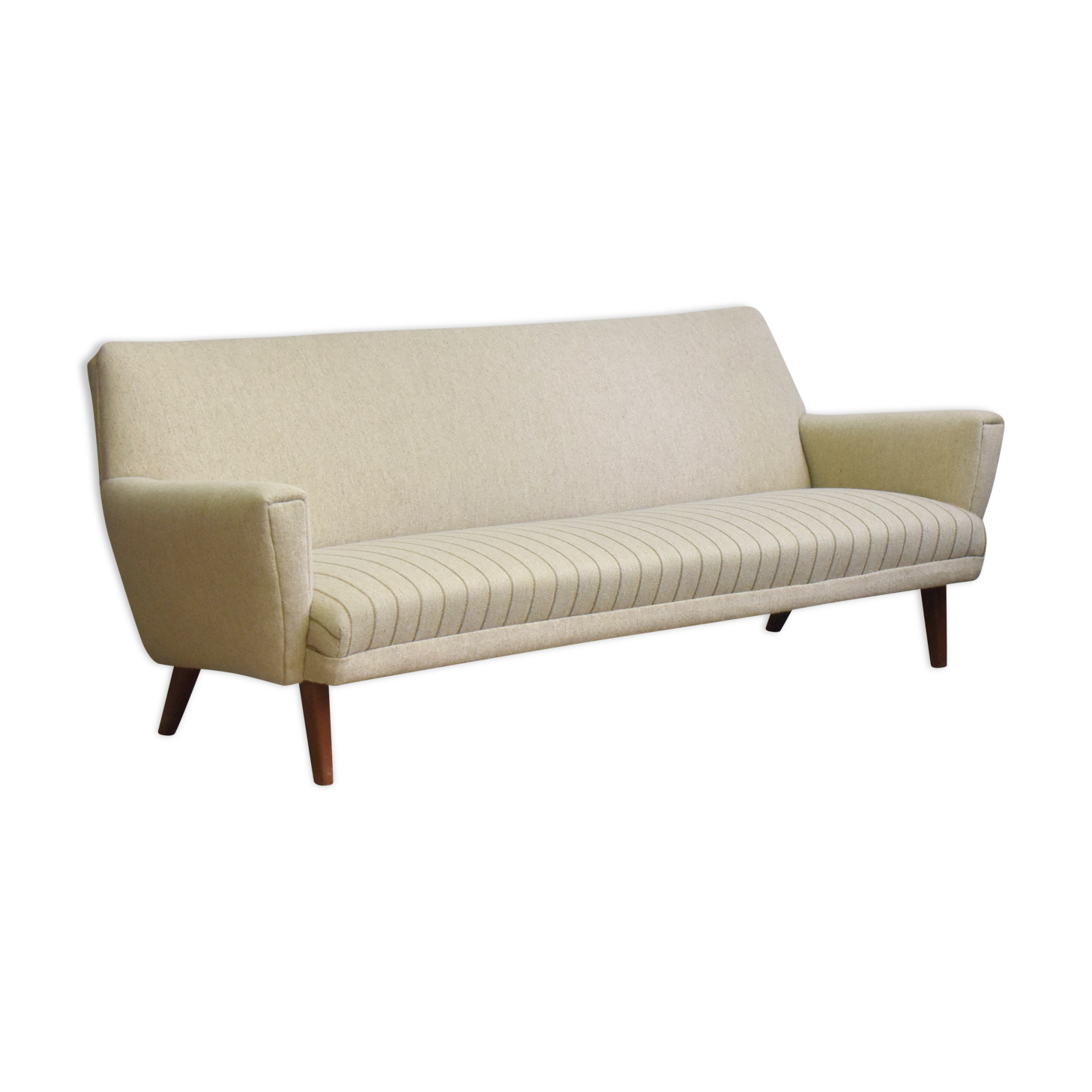 Mid century wool sofa