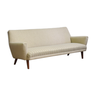 Sofa en laine du milieu du siècle