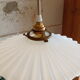 Old pleated opaline hanging