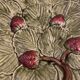Dish strawberries ceramic slurry