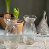 Pair of Art Deco bulb vases