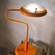 Lampe space age orange