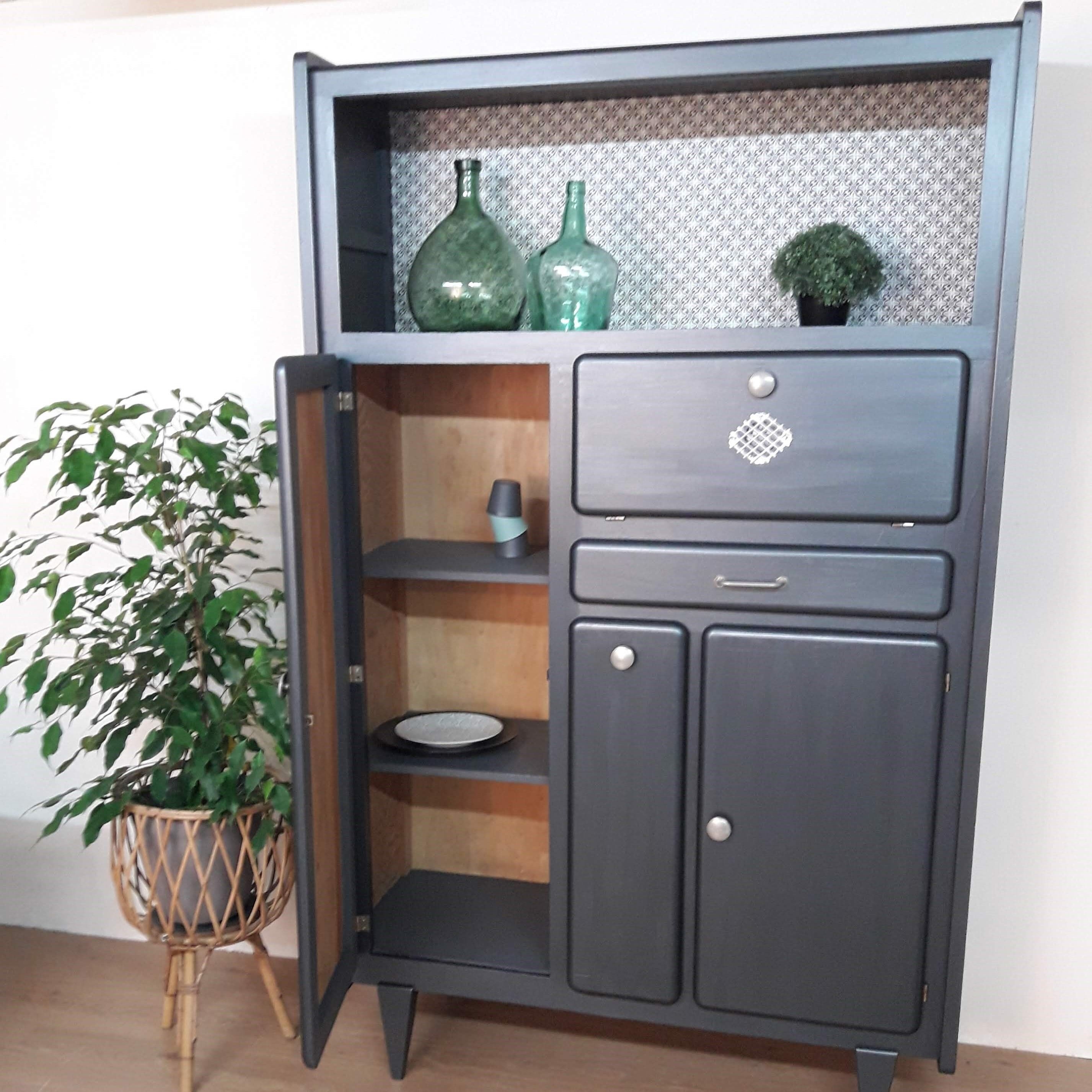 Buffet mado restored gray patina