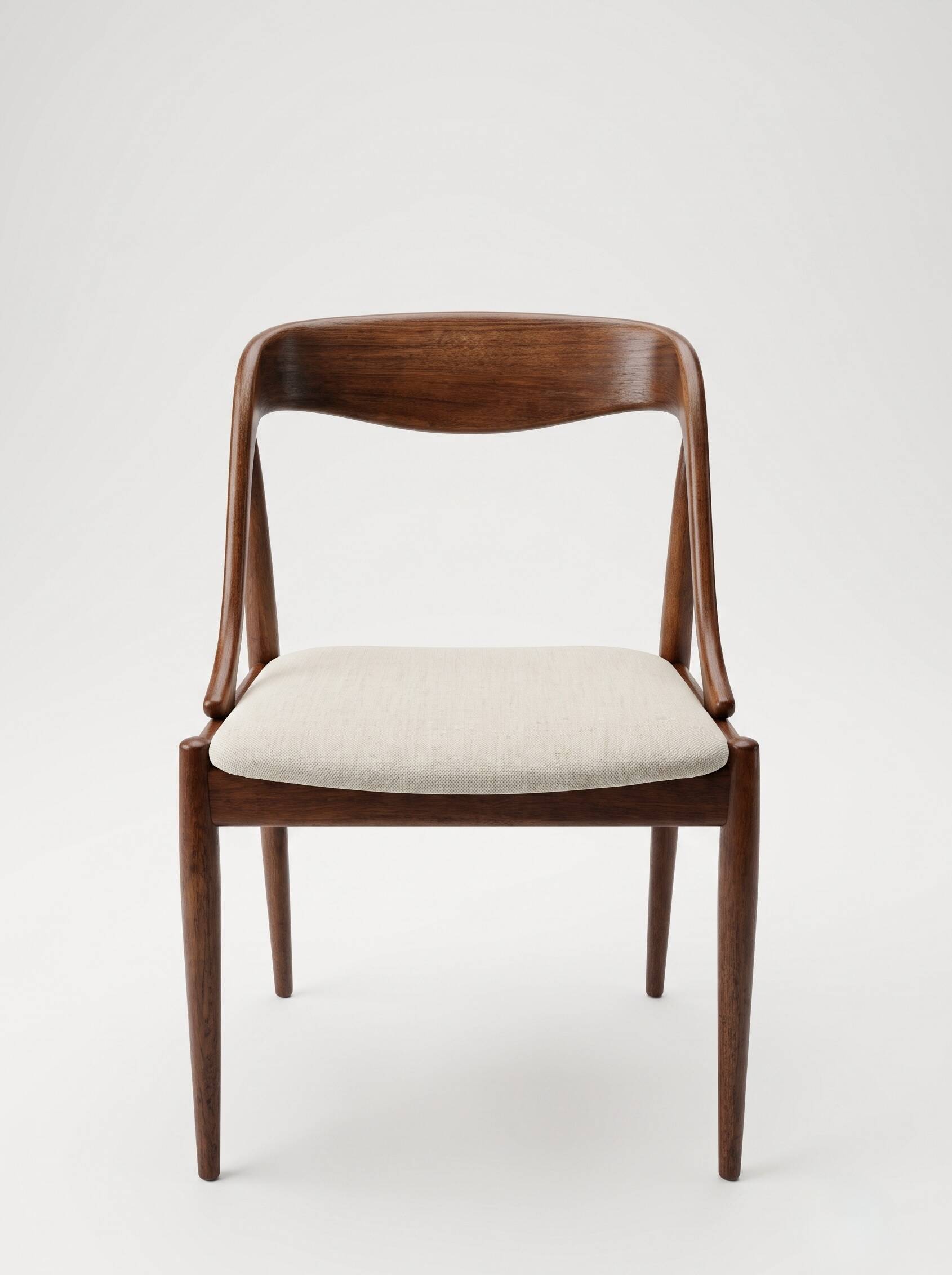 Set of 4 vintage Scandinavian chairs by Johannes Andersen - 1960