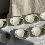 Set of 11 fruit-patterned bowls The Chartwell Collection England D17