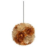 Suspension ball in pearly capiz shell Germany 1960s