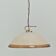 Vetrofond Italian Murano Glass Pendant Light with Brass Fixtures, 1980's