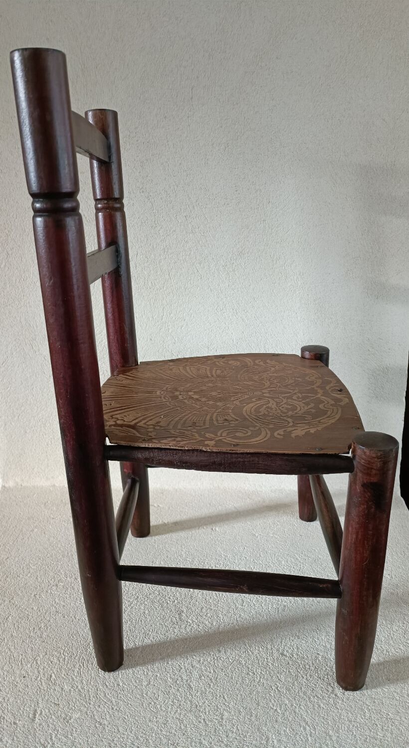 Wooden children's chair