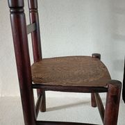 Chaise enfant en bois