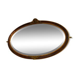miroir ovale