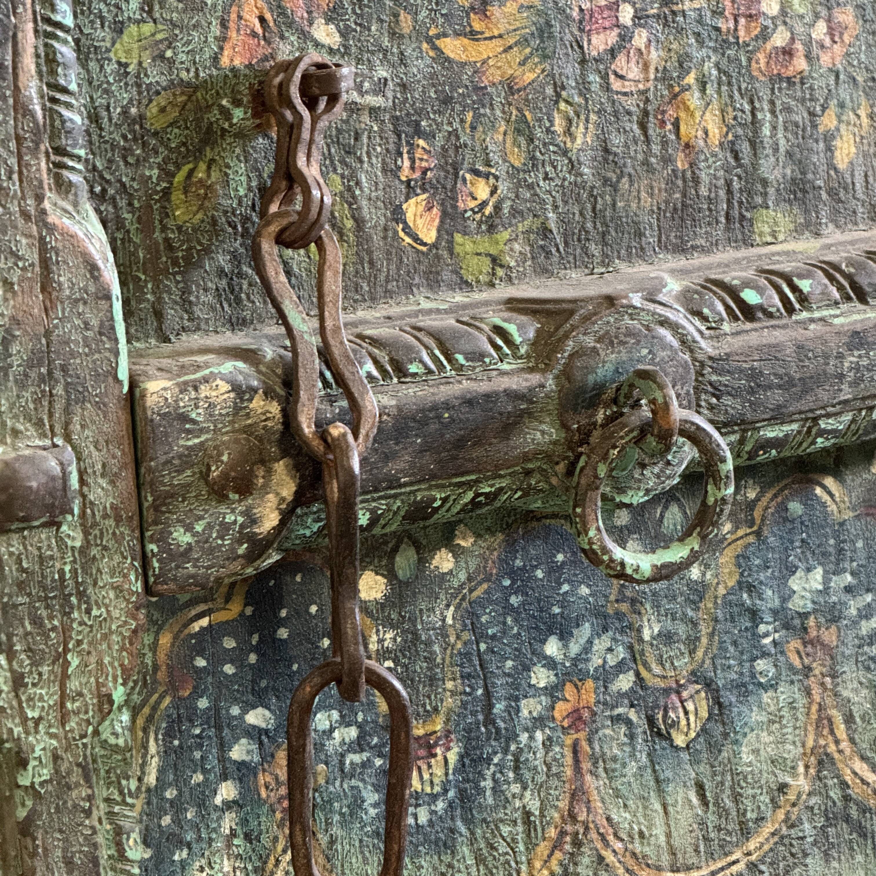 Mhurdiya - Antique Indian Painted Door No.3