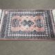 Small handmade Pakistani wool rug - 88x64cm