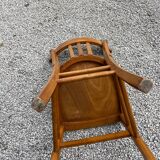 Set of 5 1950s bistro chairs