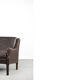 Mid-Century Modern Vintage Danish 3-seater Chocolate Leather Sofa, 1960s