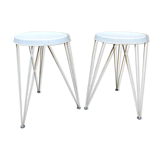 Set of 2 Dutch wire stools Pilastro Tjerk Reijenga