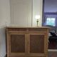Buffet in Art Deco style, restored solid raw wood.