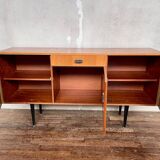 Vintage Scandinavian sideboard with gray legs