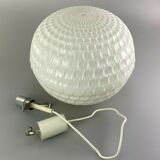 60s 70s Erco lamp light honeycomb ceiling lamp plastic space age design