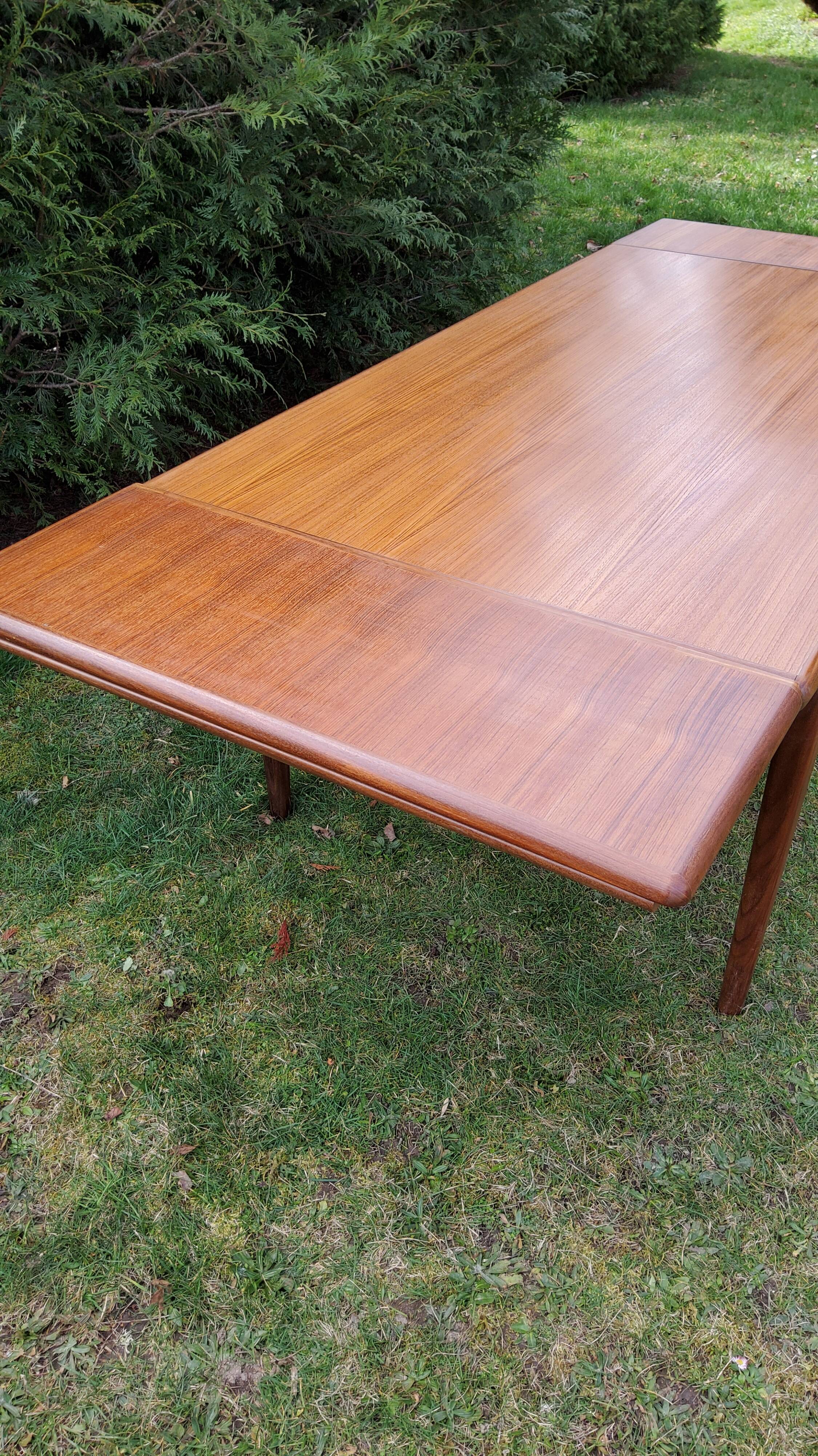 Scandinavian teak table