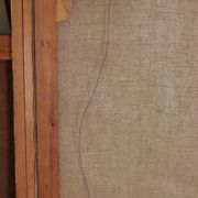 Huile sur toile originale suédoise – « Roses blanches » par Aina Schiller, Arvika
