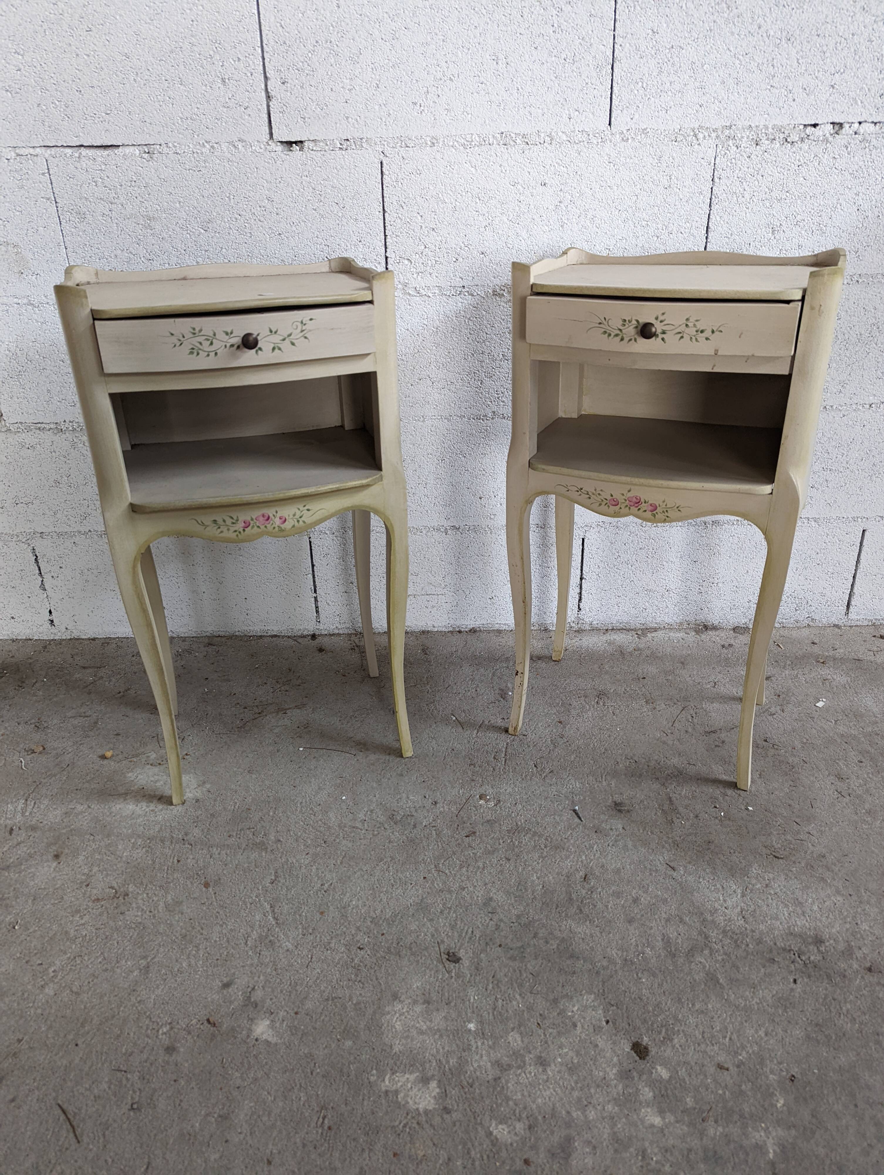 Two bedside tables